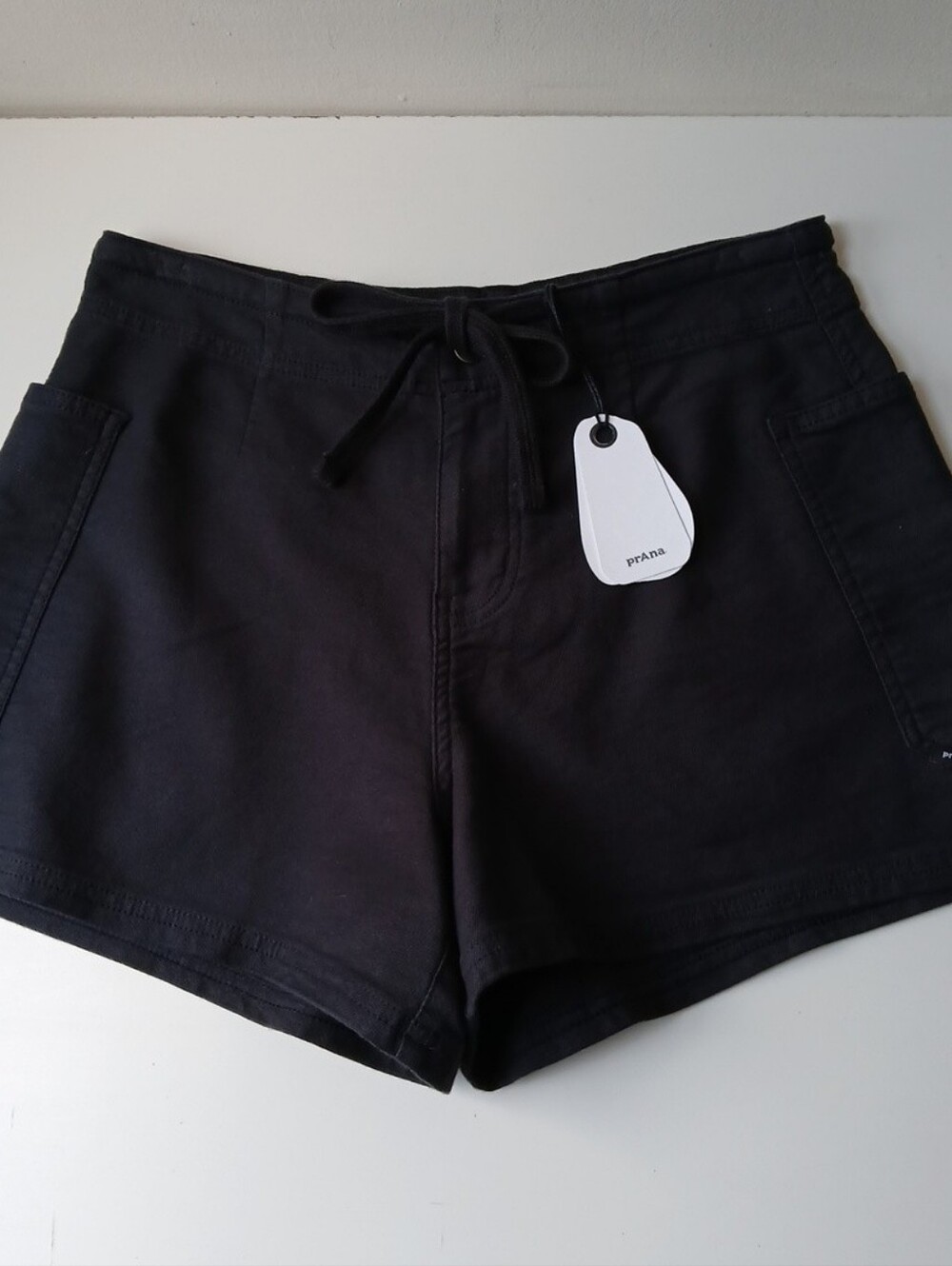 Prana Cuyamaca Shorts Black Women's Small NWT